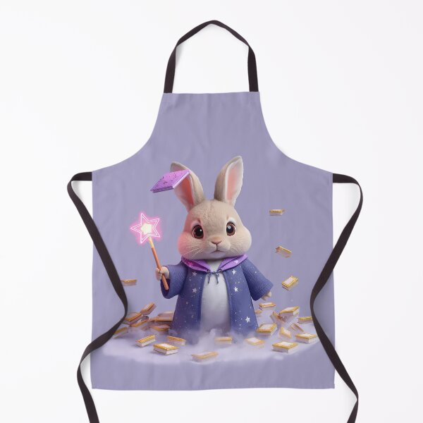 Item preview, Kawaii Bunny Wizard | Cute Magical Pastel Art ?✨? designed and sold by PawxelArt.