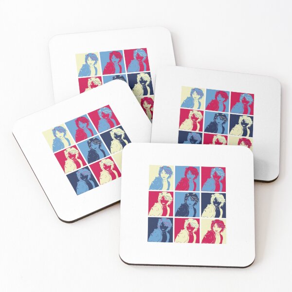 Item preview, Pop Art Anime Girl Portrait | Retro Comic Book Style Grid designed and sold by Colorful-Garden.
