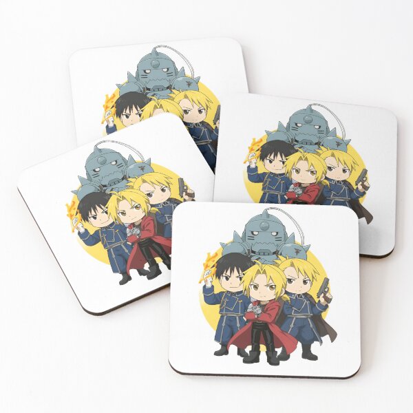 Item preview, Fullmetal Alchemist Chibi Crew - Ed, Roy, and Al - Cute Anime designed and sold by Dyan4.