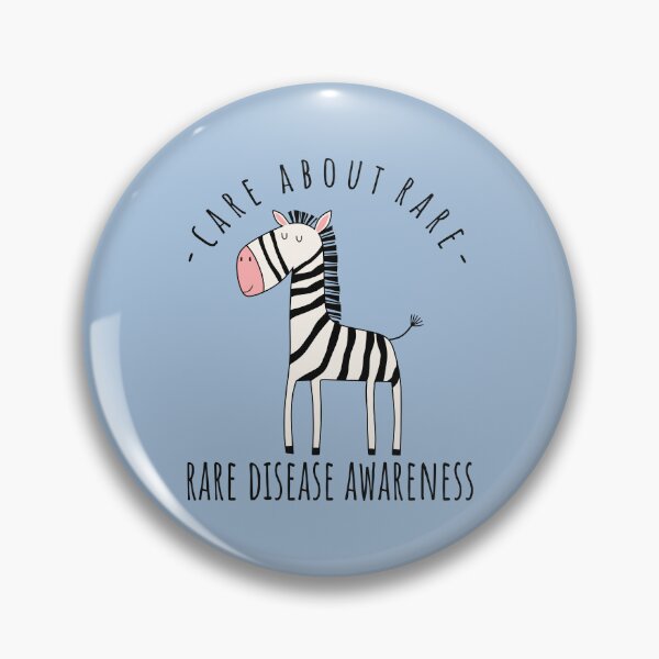 Item preview, Rare Disease Awareness – Cute Zebra Advocacy Design designed and sold by Jesabee Designs.