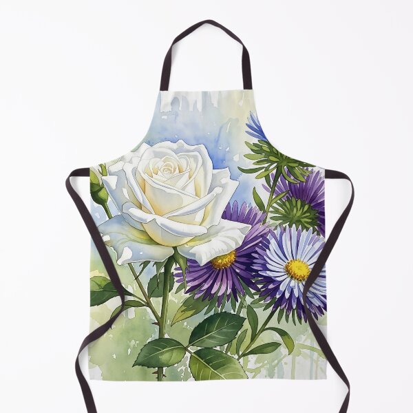 Item preview, Lavender Dreams: Tranquil Field Watercolor designed and sold by meesub.
