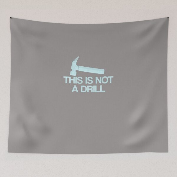 Item preview, DAD-JOKE-SHIRT-THIS-IS-NOT-A-DRILL-SHIRT-FUNNY-HAMMER-SHIRT-FATHERS-DAY-SHIRT-SHIRT-FOR-DAD-HANDYMAN-HAMMER-SHIRT-HUMOR-CARPENTER-TEE-T-SHIRT designed and sold by PhilipLehman.