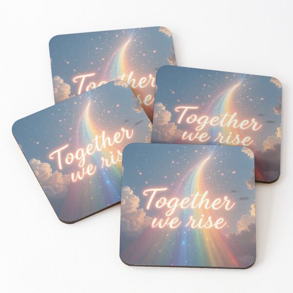 Item preview, Together We Rise Text in Sky designed and sold by InezPhotography.