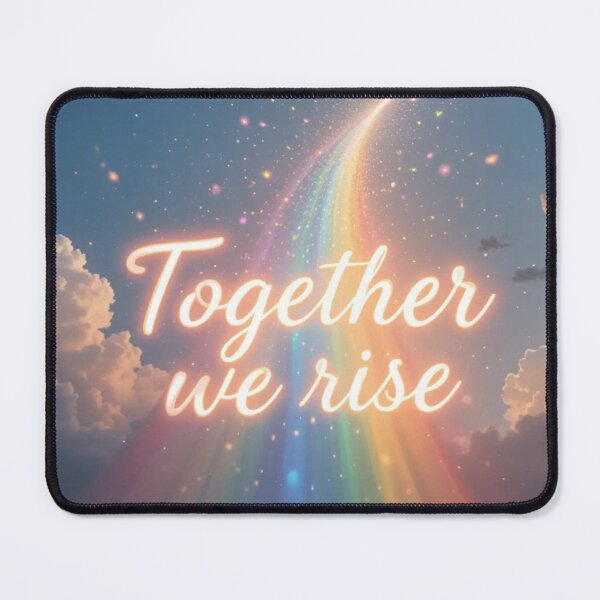 Item preview, Together We Rise Text in Sky designed and sold by InezPhotography.