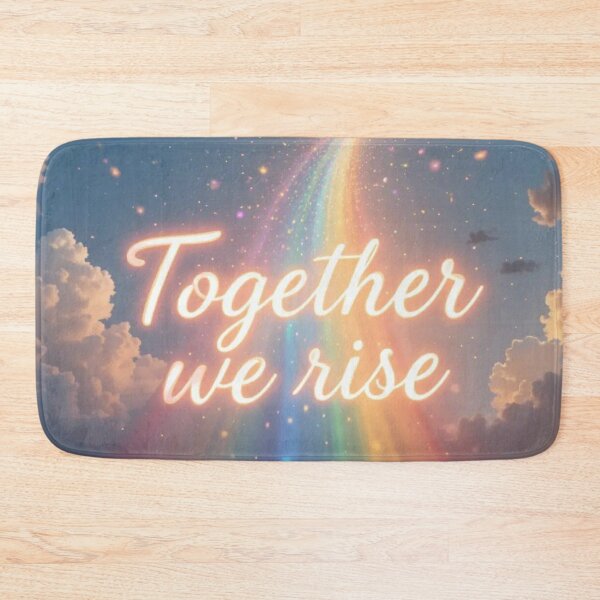 Item preview, Together We Rise Text in Sky designed and sold by InezPhotography.