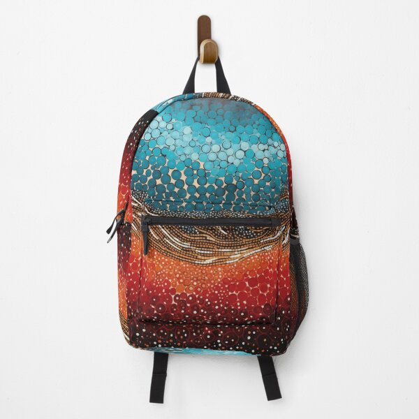 Item preview, Aboriginal Inspired Dot Art - Underwater Magma designed and sold by GrinGalore.