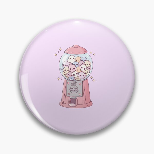 Item preview, Kawaii Bubblegum Machine with Cute Ghost  designed and sold by Itsheartshop.