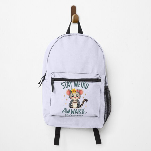 Item preview, Stay Weird – Awward Survivor Cute Coffee Animal designed and sold by PriyaMagic.