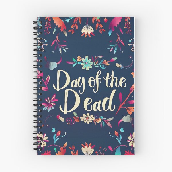 Item preview, Day of the dead celebration background with colorful sugar skulls and flowers, AI generated designed and sold by dvoevnore.