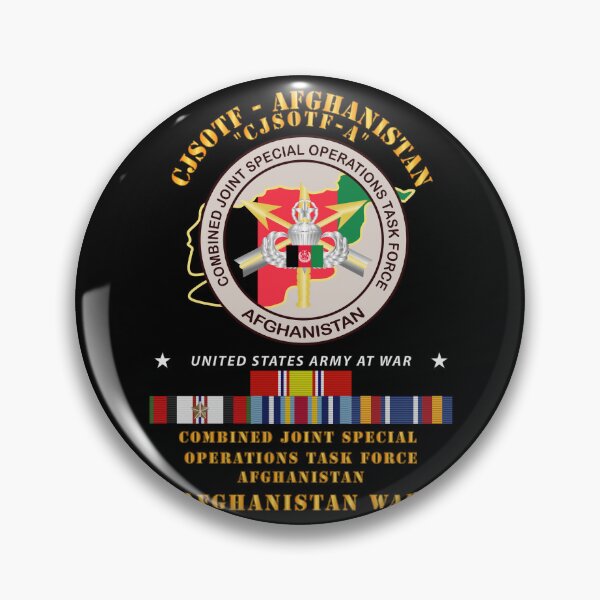 Item preview, Army - Combined Joint Special Operations Task Force - Afghanistan w AFGHAN SVC designed and sold by Military Insignia Products.