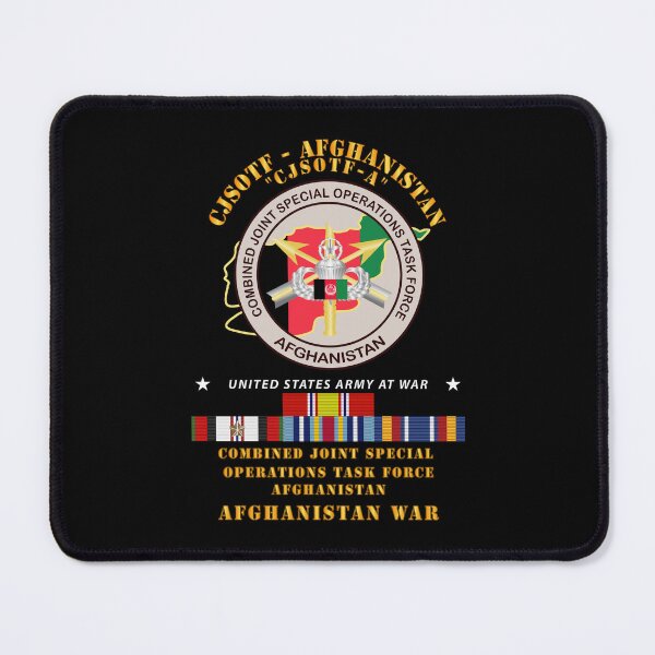 Item preview, Army - Combined Joint Special Operations Task Force - Afghanistan w AFGHAN SVC designed and sold by Military Insignia Products.
