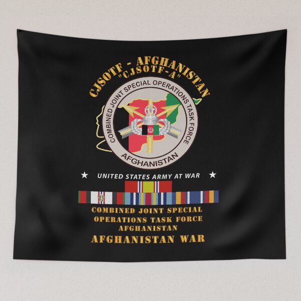 Item preview, Army - Combined Joint Special Operations Task Force - Afghanistan w AFGHAN SVC designed and sold by Military Insignia Products.