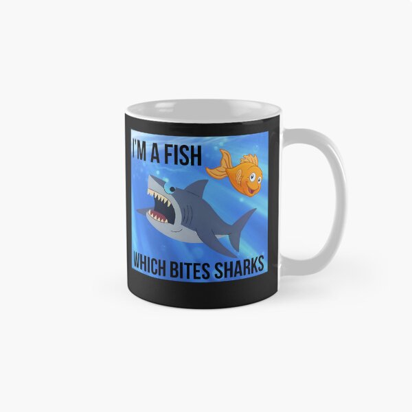 Item preview, I'm a fish which bites sharks designed and sold by TaxiLaMusica.