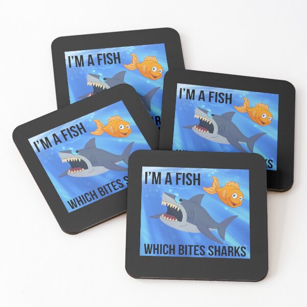 Item preview, I'm a fish which bites sharks designed and sold by TaxiLaMusica.