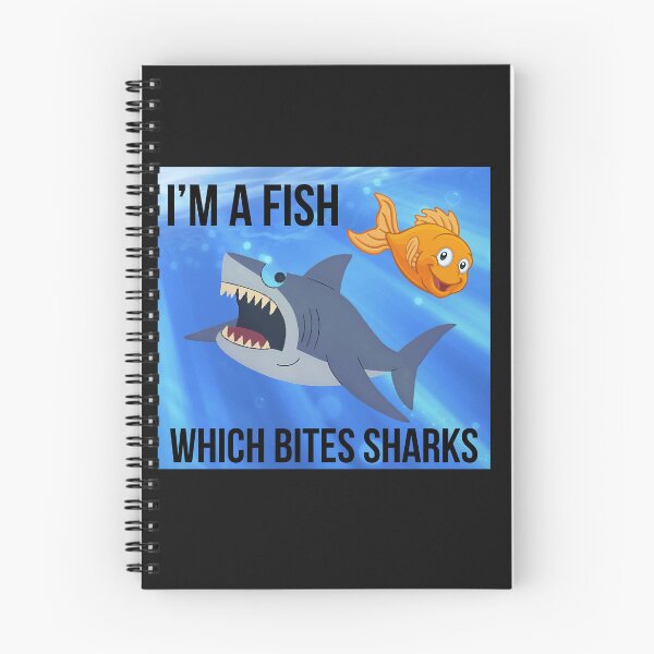 Item preview, I'm a fish which bites sharks designed and sold by TaxiLaMusica.