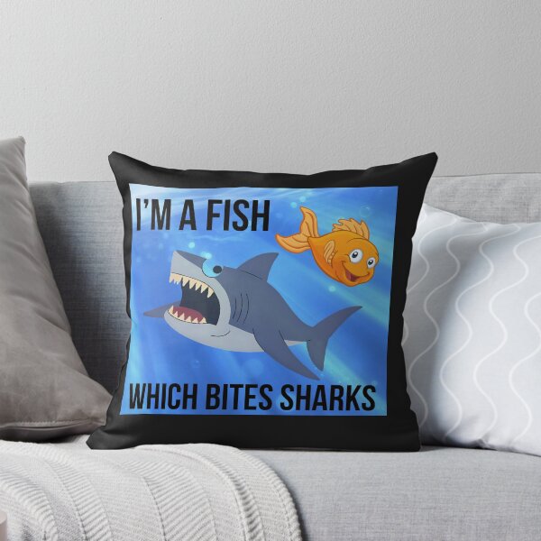 Item preview, I'm a fish which bites sharks designed and sold by TaxiLaMusica.