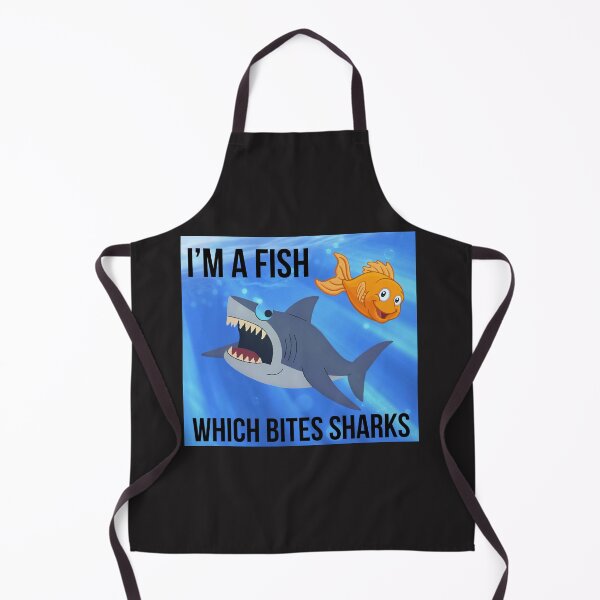 Item preview, I'm a fish which bites sharks designed and sold by TaxiLaMusica.