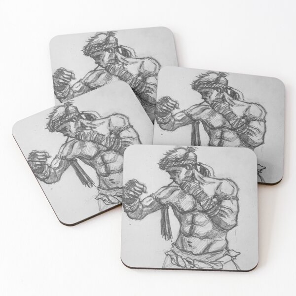 Item preview, Battle-Ready Martial Artist Sketch designed and sold by otakustitch.
