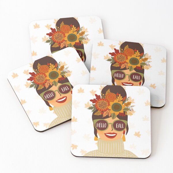 Item preview, Hello Fall designed and sold by CuteBeastArt.