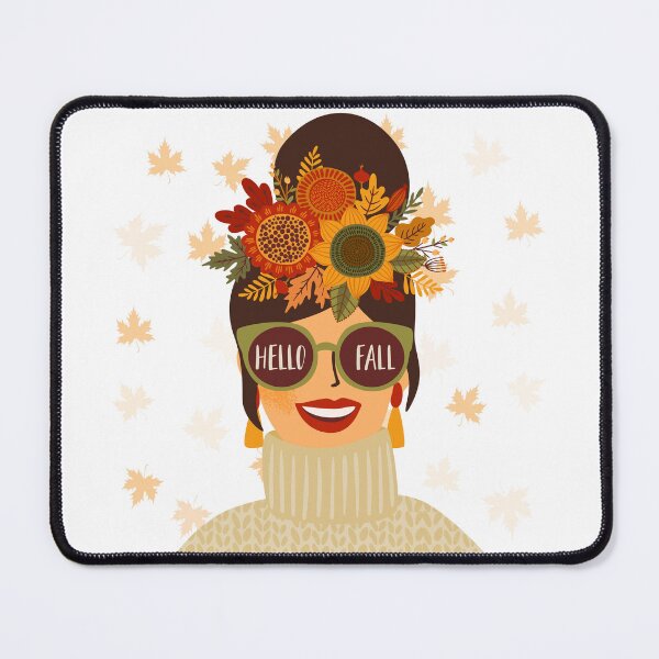 Item preview, Hello Fall designed and sold by CuteBeastArt.
