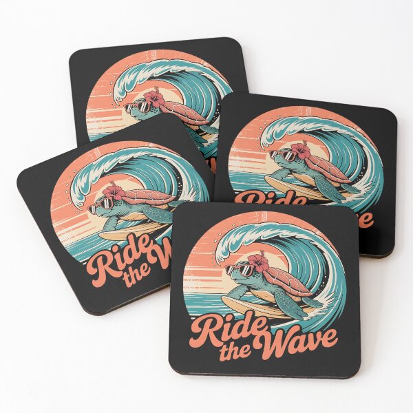 Item preview, Vintage Turtle Pro Surfer Poster designed and sold by Mr-wow.