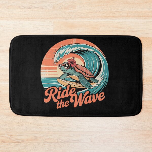 Item preview, Vintage Turtle Pro Surfer Poster designed and sold by Mr-wow.
