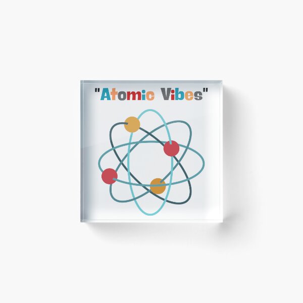 Item preview, Atomic Vibes – Modern Molecule Design designed and sold by Stalyalya.