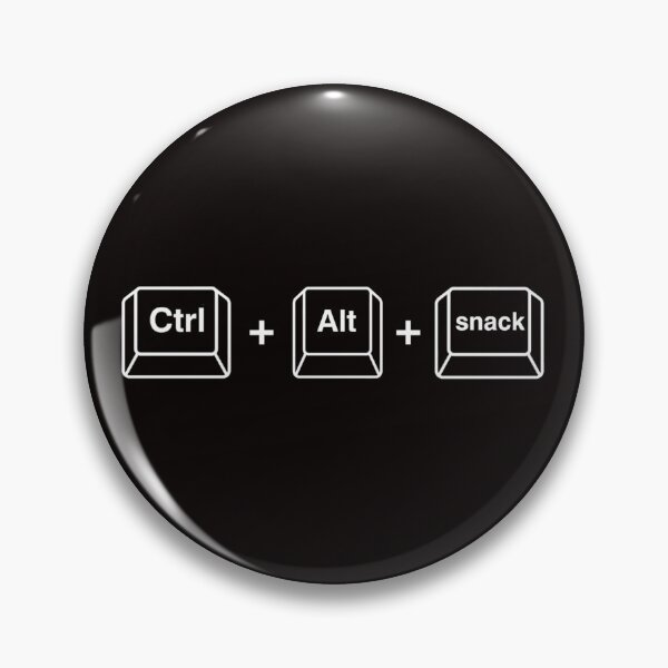 Item preview, Ctrl + Alt Snack – Shortcut to happiness ? designed and sold by QuotesPrints.
