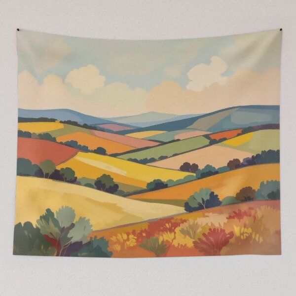 Item preview, Patchwork Landscape – color composition between nature and emotion designed and sold by FotoworldEdel.