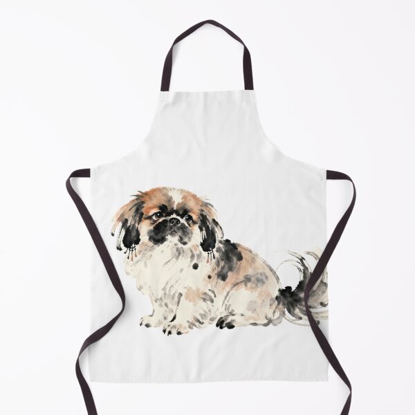 Item preview, Ink Drawing Art for Tibetan Spaniel designed and sold by forget45studio.