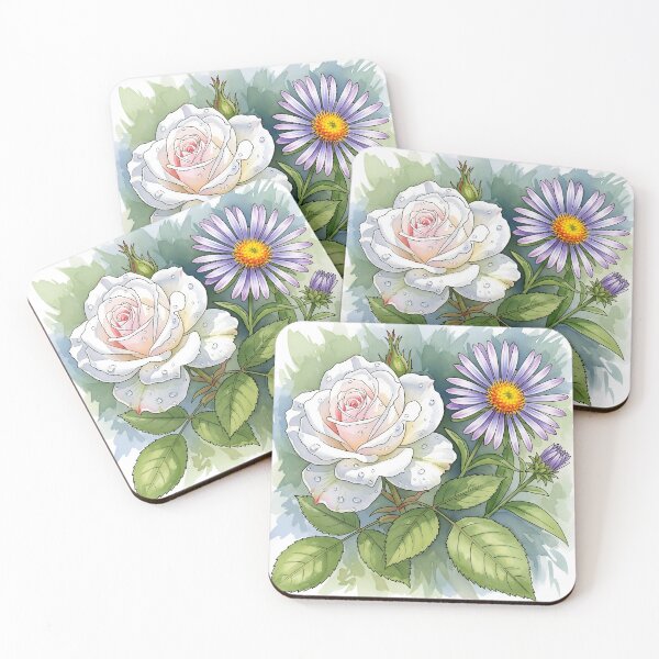 Item preview, Wildflower Whimsy: Meadow Medley Watercolor designed and sold by meesub.