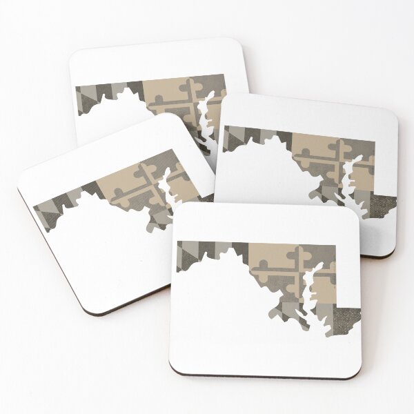 Item preview, Maryland State Outline Flag, Camouflage, Horizontal designed and sold by merlinmerchshop.