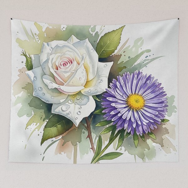 Item preview, Cherry Blossom Serenity: Sakura Watercolor designed and sold by meesub.