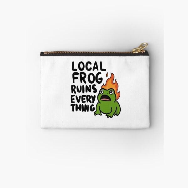 Item preview, Local Frog Ruins Everything  designed and sold by dedinsidedesign.