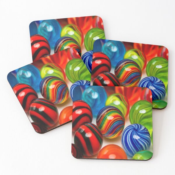 Item preview, Swirling Glass Marbles in Vivid Color designed and sold by nigejohn.