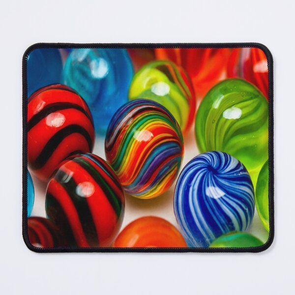 Item preview, Swirling Glass Marbles in Vivid Color designed and sold by nigejohn.
