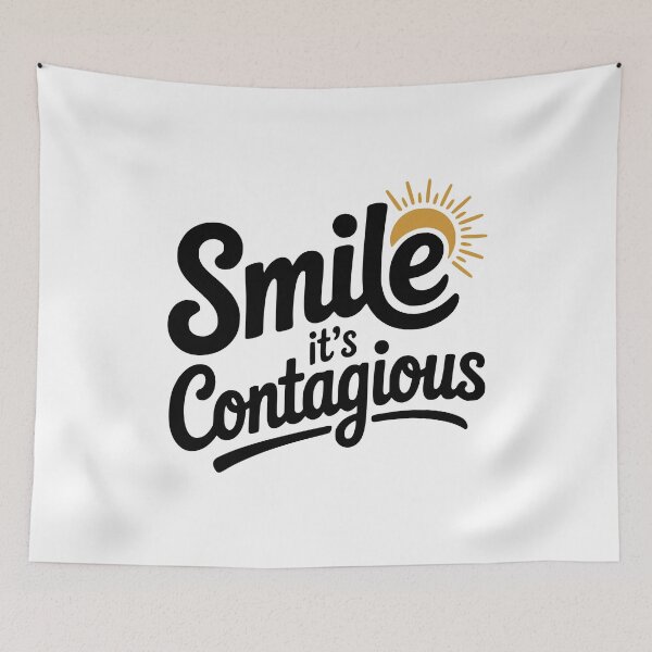 Item preview, Smile It’s Contagious designed and sold by Frank Ring.