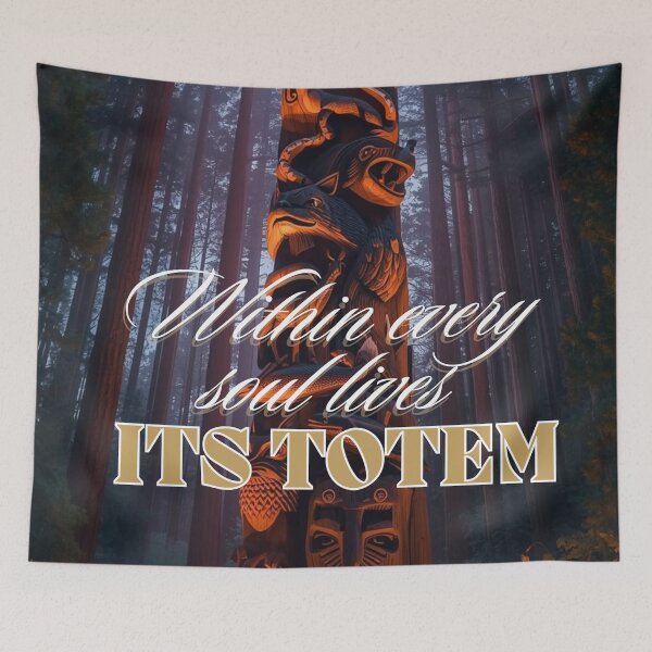 Item preview, Totem Spirit – Within Every Soul Lives Its Totem designed and sold by Mvolo.