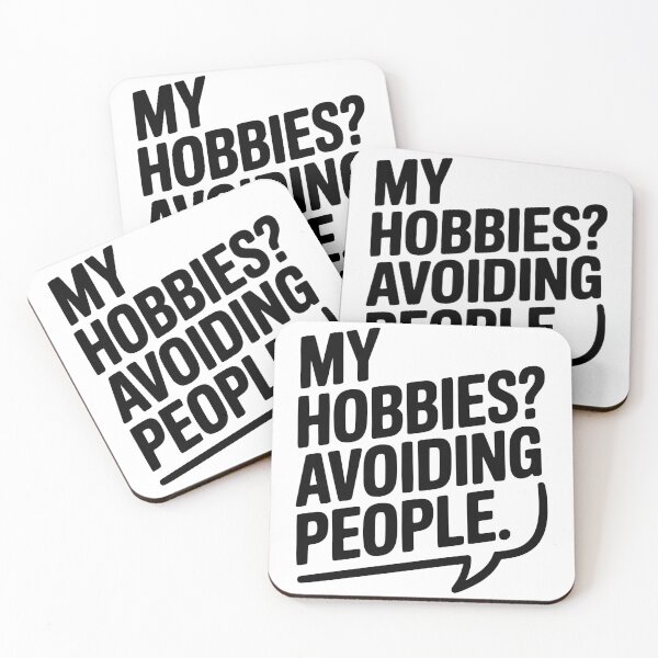 Item preview, My Hobbies? Avoiding People designed and sold by Frank Ring.