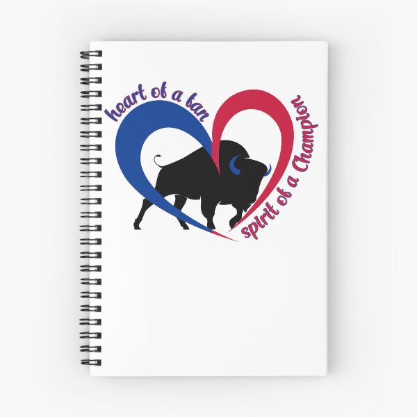 Item preview, Buffallo Fottball heart of a Fan spirit of a Champion for her designed and sold by Not A Typical  Teacher.