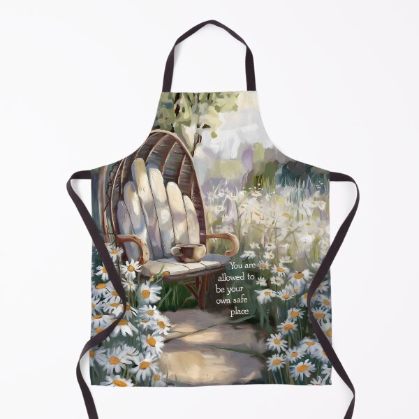 Item preview, You Are Allowed To Be Your Own Safe Place, Self Care Daisy Quote Art designed and sold by MoMidoStore.