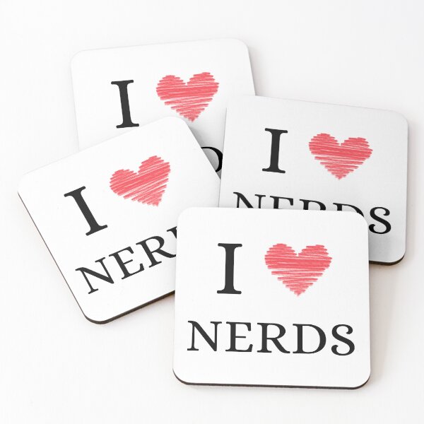 Item preview, I LOVE NERDS designed and sold by blackstarred.