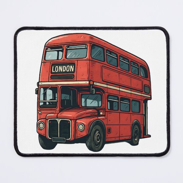 Item preview, London Red Bus Design designed and sold by PrintDelightsDJ.