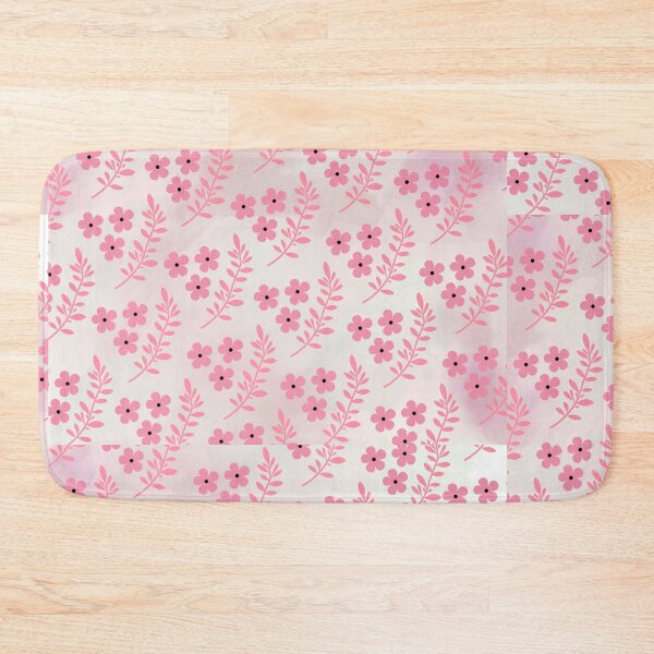 Item preview, Pink Flowers Pattern - Cute Floral Pattern Design designed and sold by Furkan Al-Gburi.