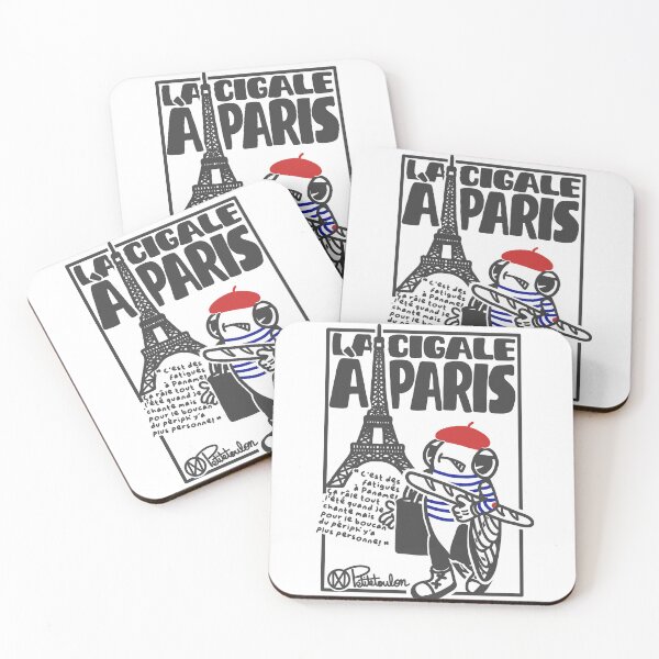 Item preview, The cicada in Paris designed and sold by petiteToulon.