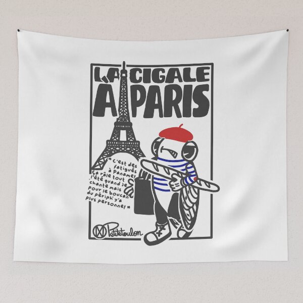Item preview, The cicada in Paris designed and sold by petiteToulon.