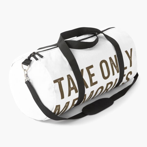 Item preview, Take Only Memories, Leave Only Footprints – Inspirational Travel & Nature Quote designed and sold by FmDesigner87.