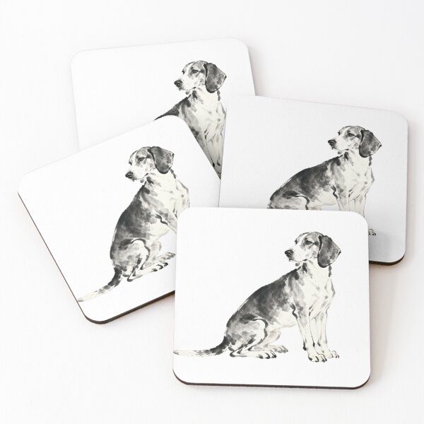 Item preview, Ink Drawing Art for Foxhound designed and sold by forget45studio.