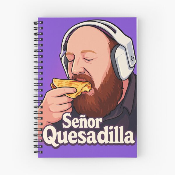 Item preview, Señor Quesadilla designed and sold by MonsterGamerDash.