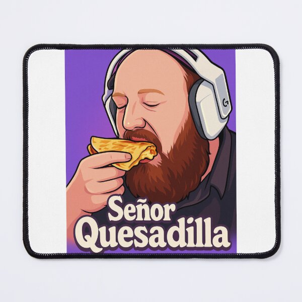 Item preview, Señor Quesadilla designed and sold by MonsterGamerDash.